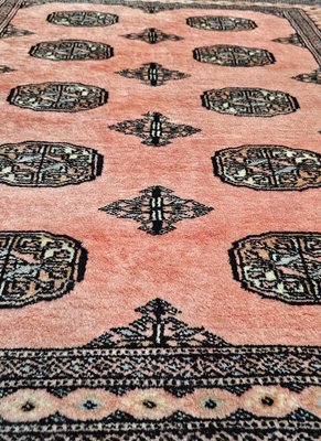 ラグ・カーペット 50s Traditional Hand-Knotted rug Vintage Hand-Knotted Bokhara Rug, 1950s for sale at Pamono