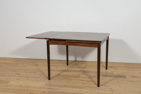 Mid-Century Danish Extendable Rosewood Dining Table, Denmark - Main Image