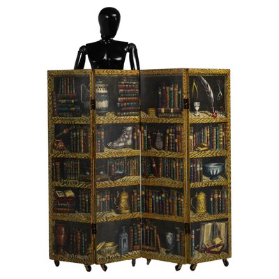 Poids-papier Ancien Piero Fornasetti - Style Néoclassique Rome, Céramique Peinte Main, Années 1950, Italie