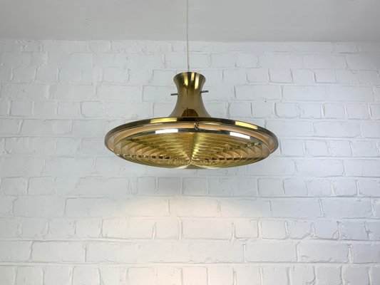 Pendant Lamp in Brass by Rex lennart for Ikea, 1972 for sale at Pamono