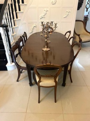 Edwardian Mahogany Extending Dining Table by Maple Co. 1900s