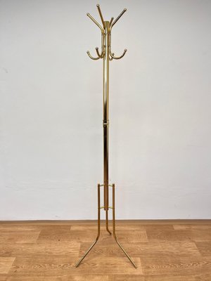 Mid-Century Design Gold Coloured Coat Hanger, 1985 for sale Mid-Century Design Gold Coloured Coat Hanger, 1985 for sale
