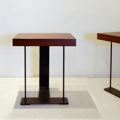 スツール Vintage Stool Pierre Chareau Style 1980s Vintage Stools in the style of Pierre Chareau, Set of 4 for