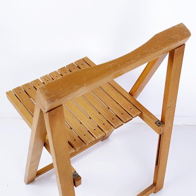 Trieste Folding Chair by Aldo Jacober & Pierangela d'Aniello Trieste Folding Chair by Aldo Jacober & Pierangela d'Aniello