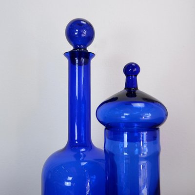 ALWSCI 24 pezzi Bottigliette per Oli Essenziali Blu, Bottiglie 30 mL con Pipetta Bottiglie Contagocce Vetro per Laboratorio, Olio Essenziale, Aromaterapia