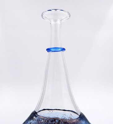 Large Swedish Satellite Glass Vase by Bertil Vallien for Kosta