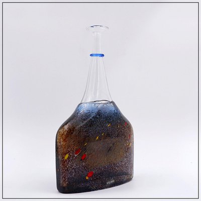 Large Swedish Satellite Glass Vase by Bertil Vallien for Kosta