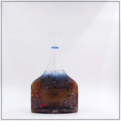 Large Swedish Satellite Glass Vase by Bertil Vallien for Kosta