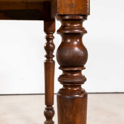 Vintage French Fruitwood Dining Table, 1940s for sale at Pamono