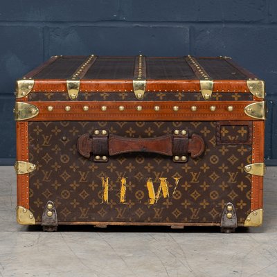 Vintage French Cabin Trunk in Monogram Canvas from Louis Vuitton
