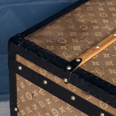 Antique Trunk in Woven Canvas from Louis Vuitton, 1900 for sale at