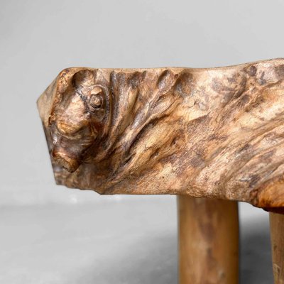 Japanese Log Table, 1950s for sale at Pamono Japanese Log Table, 1950s for sale at Pamono