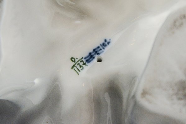 Porcelain Polar Bear No.1137 by Knud Khyn for Royal Copenhagen