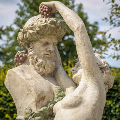 Dionysus Group Garden Sculpture, 20th Century for sale at Pamono