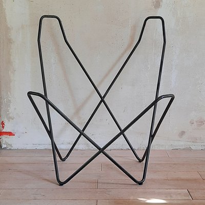 Leather Butterfly Chair, 1970s for sale at Pamono