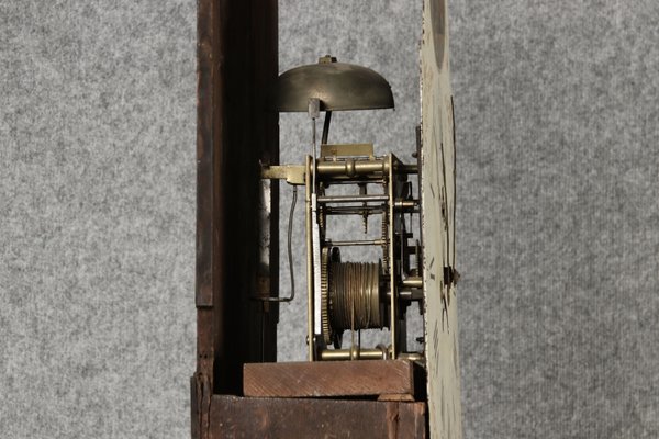 Antique English Grandfather Clock, 19th Century for sale at Pamono