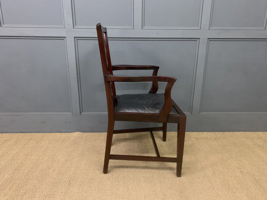 Antique Mahogany Armchair, 1880 for sale at Pamono