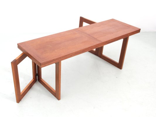 Scandinavian Coffee Table in Teak from Ansager Møbler, 1960s