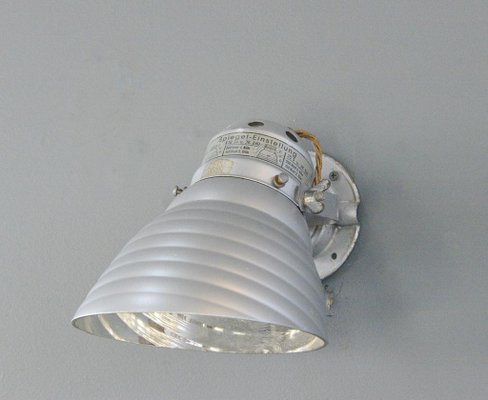 Mercury Glass Wall Light by Zeiss Ikon, 1930s for sale at Pamono