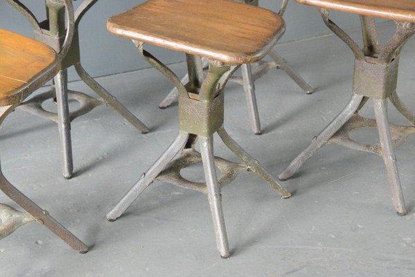 Industrial Factory Chair by Evertaut 1940s for sale at Pamono