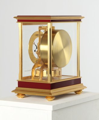 P*t様 Jaeger-leCoultre Atmos機械式置時計 ゴールド Atmos Clock from Jaeger Lecoultre, 1980s for sale at Pamono