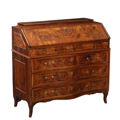18th C. Italian Walnut Fall Front Desk 18th C. Italian Walnut Fall Front Desk