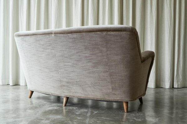 Curved two seater sofa discount
