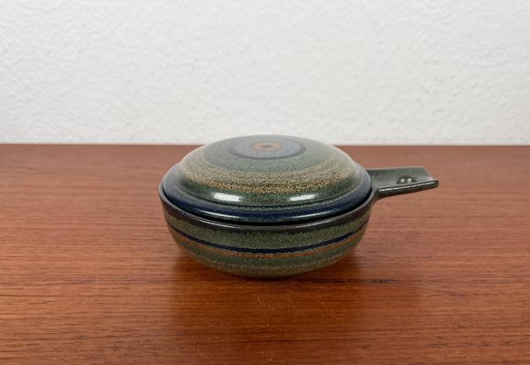 Deutsche Mid-Century Keramikschale mit Deckel, 1960er bei Pamono kaufen