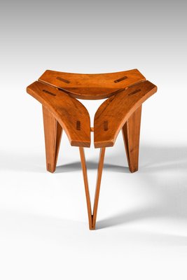 Paire De Tabourets Vintage En Pin – Hauteur 35 Cm – Bois Massif, Intérieur