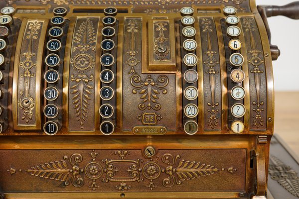 Antique American Cash Register, 1890s for sale at Pamono
