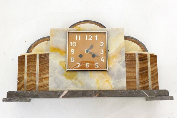 は自分にプチご褒美を Deco Art Large Table Marble of Assembly Graphic with Clock コレクション