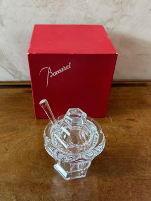 Mustard Pot with Lid from Baccarat for sale at Pamono