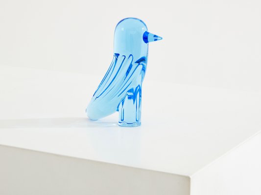 Light Blue Crystal Faunacrystopolis Bird by Jaime Hayon for