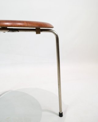 Set of Dot Stools Model 3170 in Teak by Arne Jacobsen for