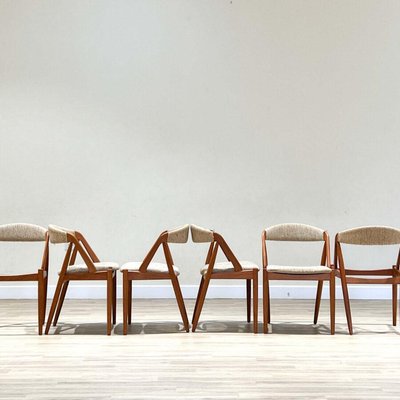 Model 31 Dining Chairs by Kai Kristiansen Set of 6