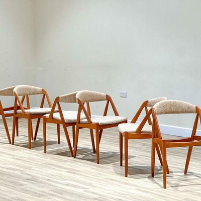 Model 31 Dining Chairs by Kai Kristiansen, Set of 6 for sale