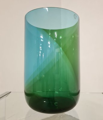 Blown Glass Coreani Vase Designed by Tapio Wirkkala for Venini Blown Glass Coreani Vase Designed by Tapio Wirkkala for Venini