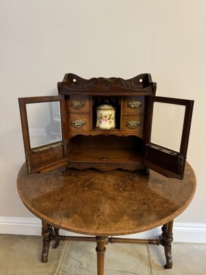 vintage tobacco cabinet Antique Edwardian Carved Oak Smokers Cabinet, 1900