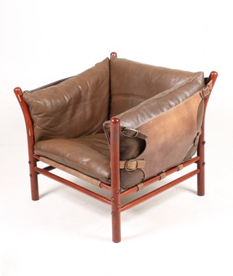 Ilona Leather Lounge Chair By Arne Norell 1960s For At Pamono Ilona Leather Lounge Chair By Arne, Arne Norell Ilona Chair