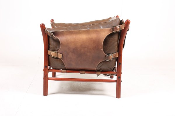 Ilona Leather Lounge Chair By Arne Norell 1960s For At Pamono Ilona Leather Lounge Chair By Arne, Arne Norell Ilona Chair