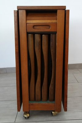 Drop-Leaf Table and Folding Chairs, 1960s, Set of for sale at Pamono