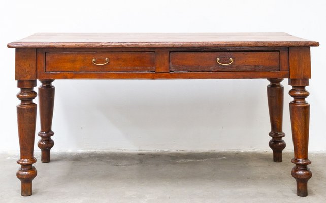Antique kitchen table discount