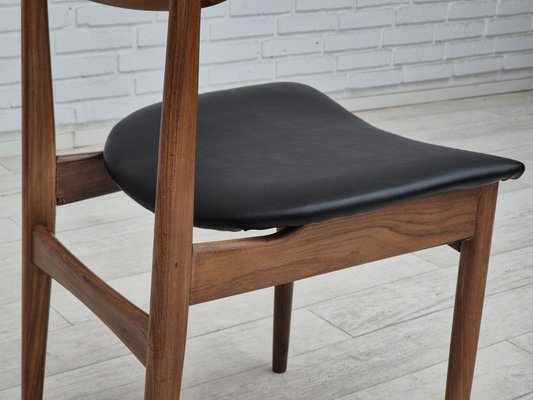 Danish Dining Chairs in Teak Wood, 1960s, Set of for sale at Pamono