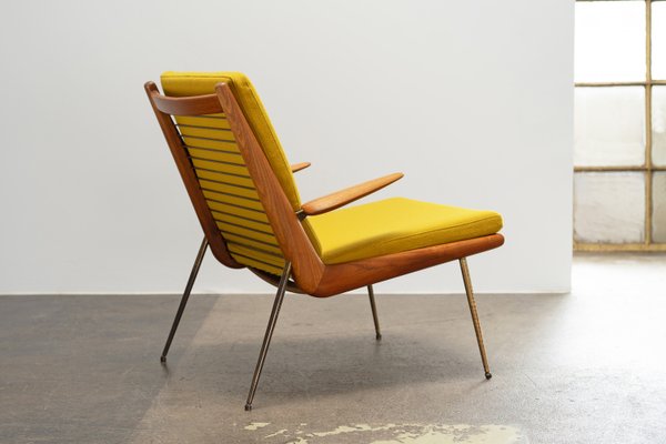 Vintage Danish Boomerang Chair by Peter Hvidt & Orla Molgaard