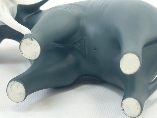 Mid-Century Elephant Figurine by Jaroslav Jezek for Royal Dux