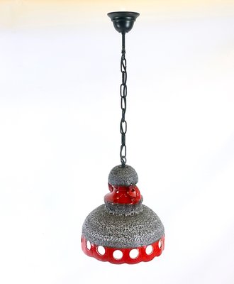 Vintage Ceramic Fat Lava Pendant Lamp, 1960s for sale at Pamono