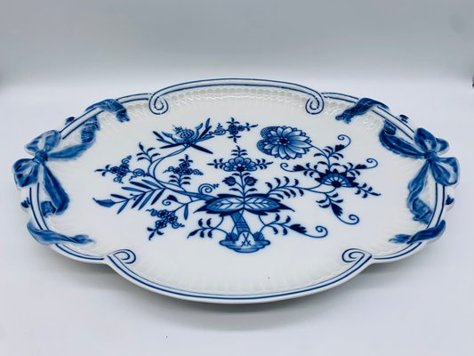 20th Century Sword Mark Onion Pattern 1st Choice Serving Plate