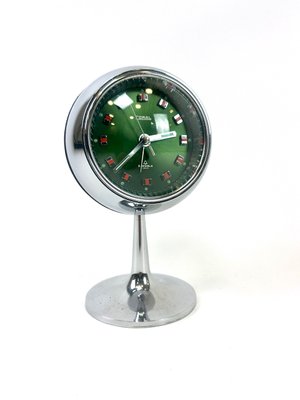 34. Horloge de table flexible, design Space Age, vers 1970 - Le Temps