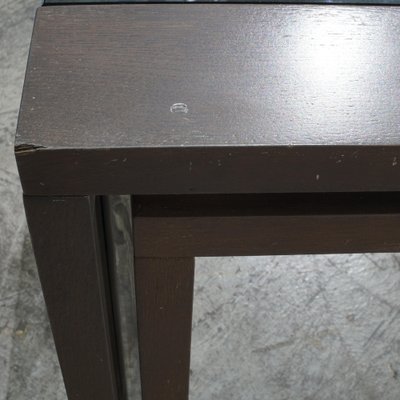 ROCHE BOBOIS - Table de salle à manger de forme ronde, plateau et piètement en… - Boisgirard Antonini