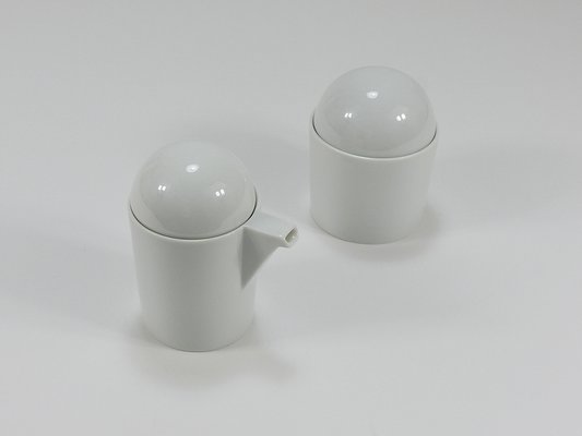 Postmodern Cupola Sugar Bowl Creamer by Mario Bellini attributed